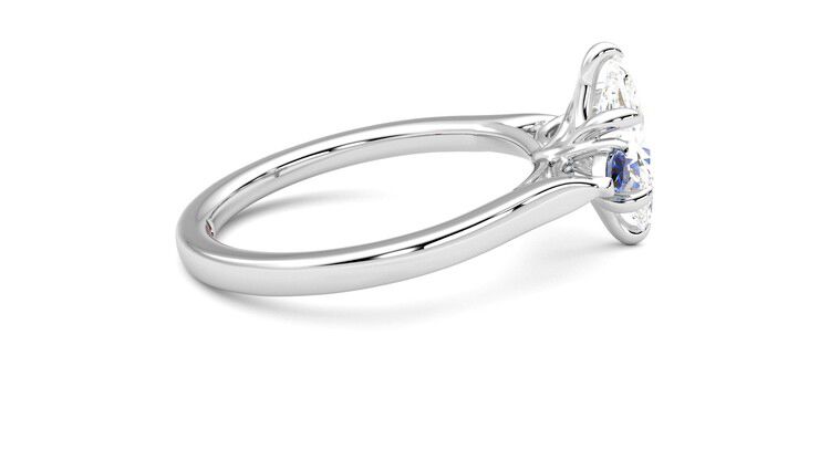 Taylor & Hart Faith Marquise Engagement Ring 360 degree image 10