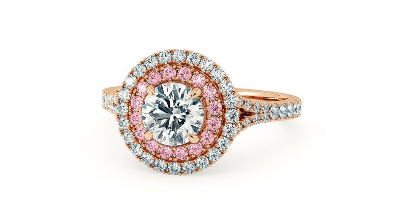 Taylor & Hart Genesis Round Engagement Ring 360 degree image 29