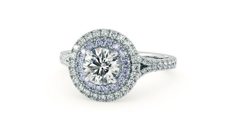 Taylor & Hart Genesis Round Engagement Ring 360 degree image 29
