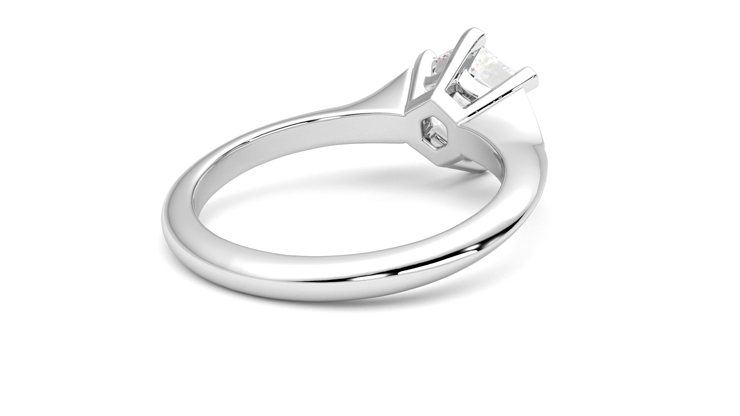 Taylor & Hart Gossamer Hexagonal Engagement Ring 360 degree image 13