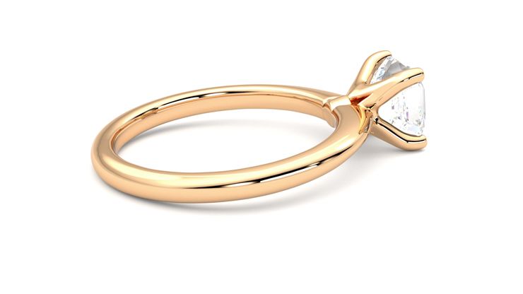Taylor & Hart Grace Asscher Engagement Ring 360 degree image 11