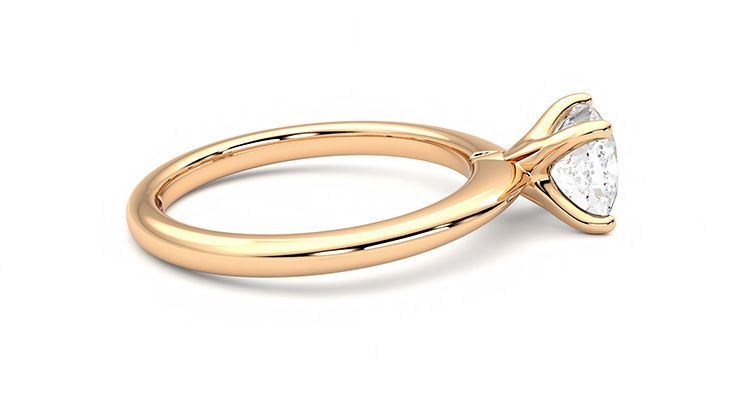 Taylor & Hart Grace Cushion Engagement Ring 360 degree image 10