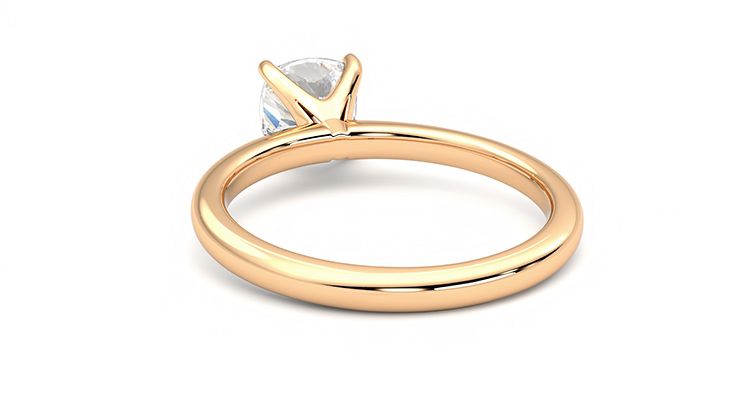 Taylor & Hart Grace Cushion Engagement Ring 360 degree image 16