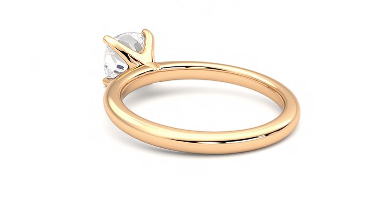 Taylor & Hart Grace Cushion Engagement Ring 360 degree image 17