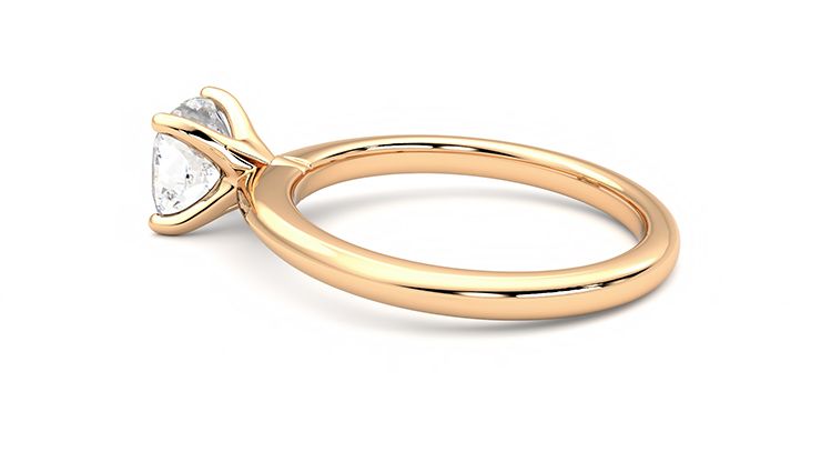 Taylor & Hart Grace Cushion Engagement Ring 360 degree image 19
