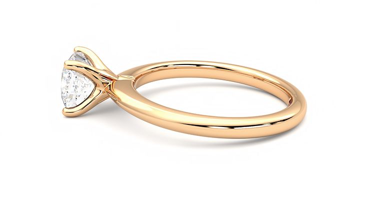 Taylor & Hart Grace Cushion Engagement Ring 360 degree image 20
