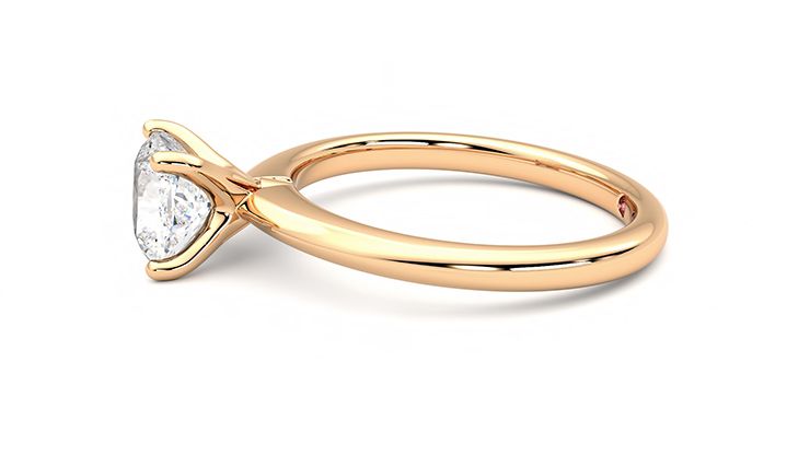 Taylor & Hart Grace Cushion Engagement Ring 360 degree image 21