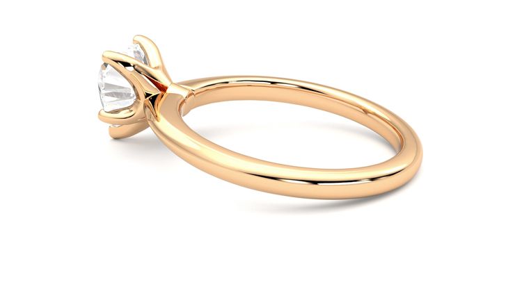 Taylor & Hart Grace Heart Engagement Ring 360 degree image 19