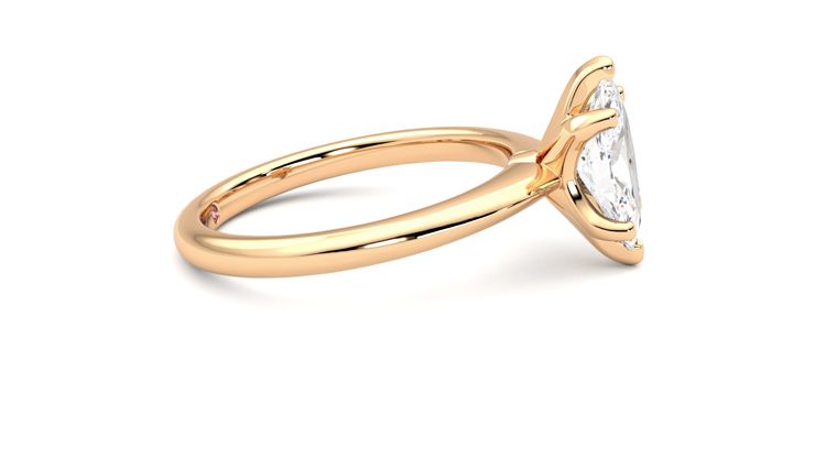Taylor & Hart Grace Marquise Engagement Ring 360 degree image 9