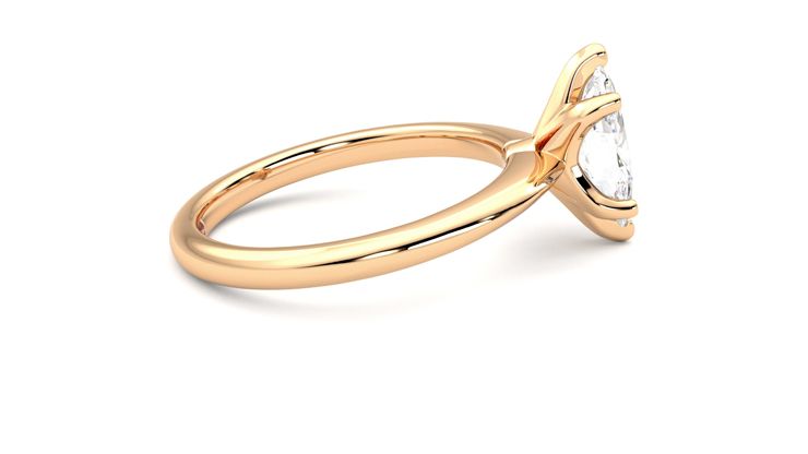 Taylor & Hart Grace Marquise Engagement Ring 360 degree image 10
