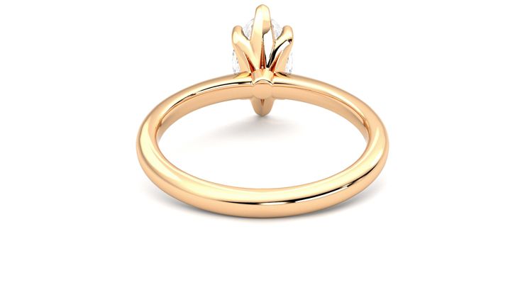Taylor & Hart Grace Marquise Engagement Ring 360 degree image 15