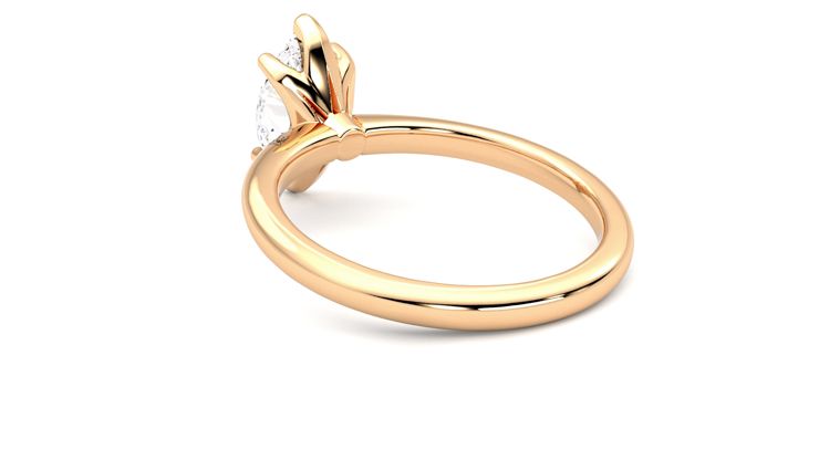 Taylor & Hart Grace Marquise Engagement Ring 360 degree image 17