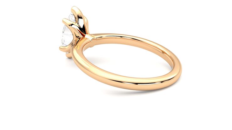 Taylor & Hart Grace Marquise Engagement Ring 360 degree image 18
