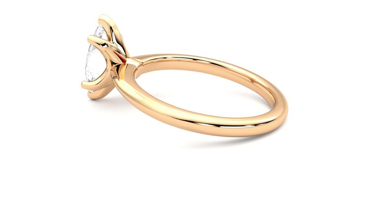 Taylor & Hart Grace Marquise Engagement Ring 360 degree image 19