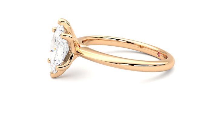 Taylor & Hart Grace Marquise Engagement Ring 360 degree image 22