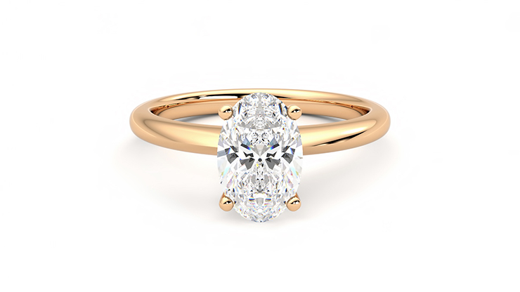 Taylor & Hart Grace Oval Engagement Ring 360 detail 01