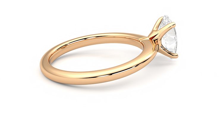 Taylor & Hart Grace Oval Engagement Ring 360 degree image 11
