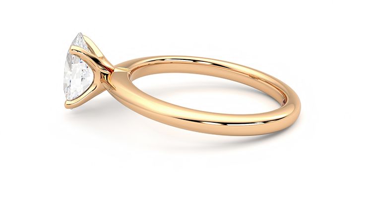 Taylor & Hart Grace Oval Engagement Ring 360 degree image 20