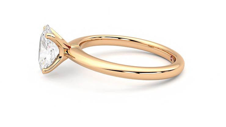 Taylor & Hart Grace Oval Engagement Ring 360 degree image 21