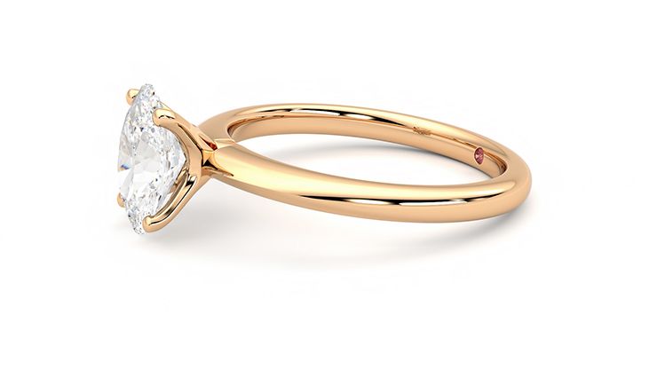 Taylor & Hart Grace Oval Engagement Ring 360 degree image 22