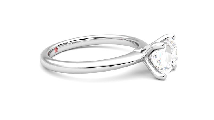 Taylor & Hart Grace Asscher Engagement Ring 360 degree image 8
