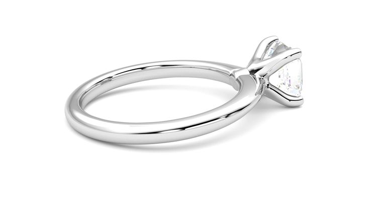 Taylor & Hart Grace Asscher Engagement Ring 360 degree image 11