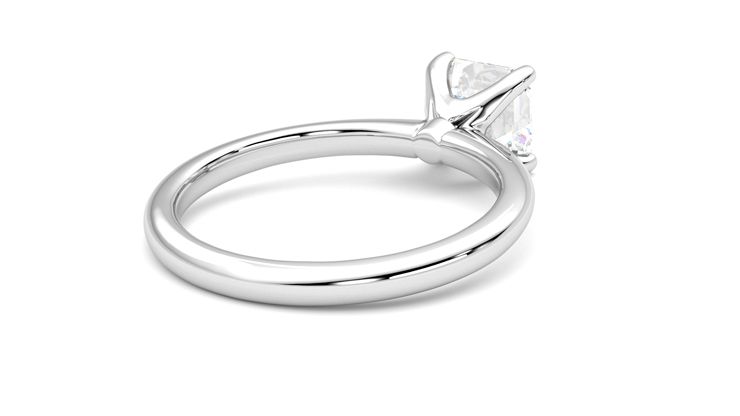 Taylor & Hart Grace Asscher Engagement Ring 360 degree image 13