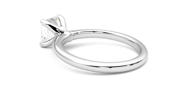 Taylor & Hart Grace Asscher Engagement Ring 360 degree image 18