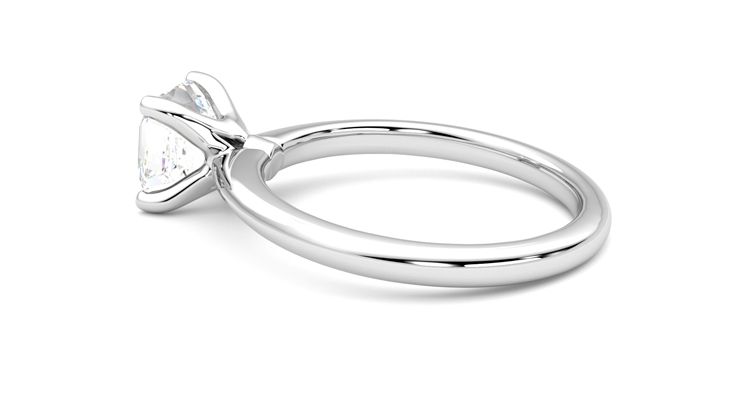 Taylor & Hart Grace Asscher Engagement Ring 360 degree image 19