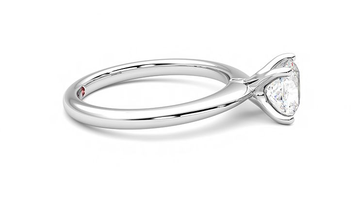 Taylor & Hart Grace Cushion Engagement Ring 360 degree image 9