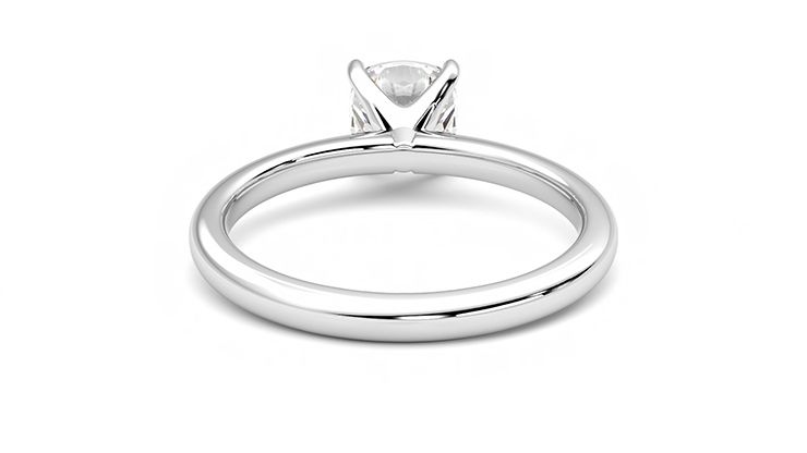Taylor & Hart Grace Cushion Engagement Ring 360 degree image 15