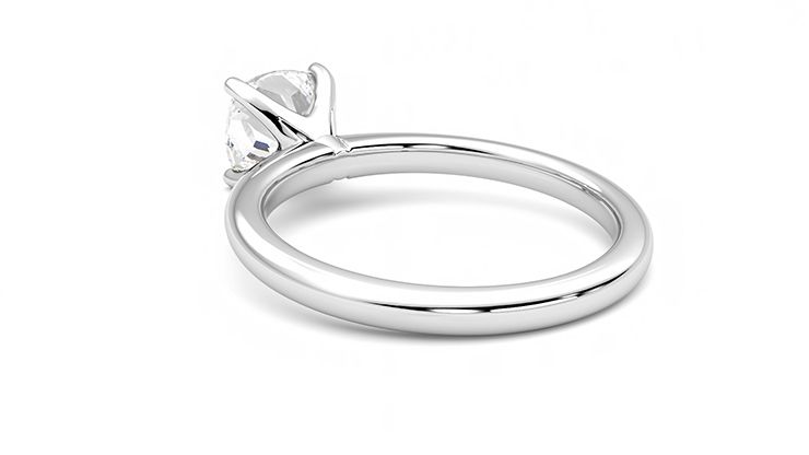 Taylor & Hart Grace Cushion Engagement Ring 360 degree image 17
