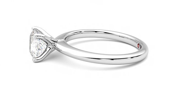 Taylor & Hart Grace Cushion Engagement Ring 360 degree image 21