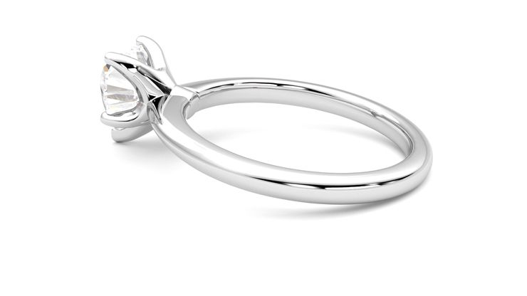Taylor & Hart Grace Heart Engagement Ring 360 degree image 19