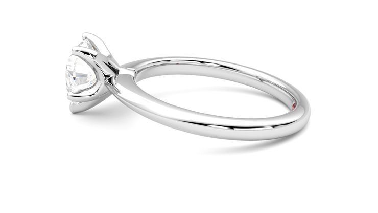 Taylor & Hart Grace Heart Engagement Ring 360 degree image 20