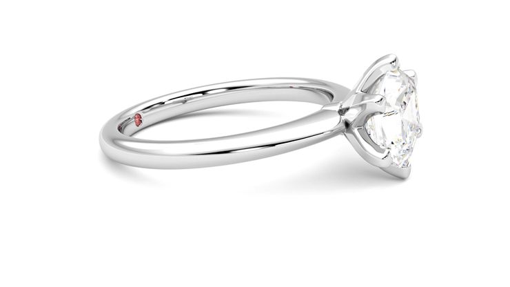Taylor & Hart Grace Hexagonal Engagement Ring 360 degree image 8