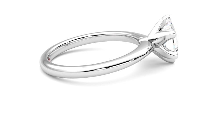 Taylor & Hart Grace Hexagonal Engagement Ring 360 degree image 10