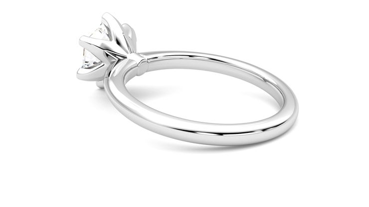 Taylor & Hart Grace Hexagonal Engagement Ring 360 degree image 18