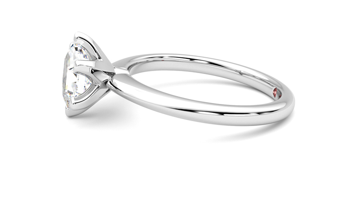 Taylor & Hart Grace Hexagonal Engagement Ring 360 degree image 21