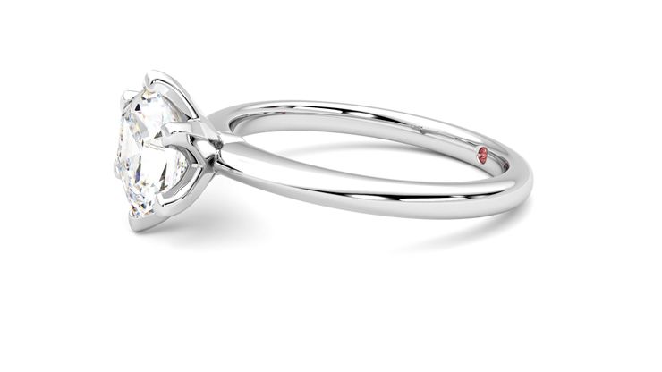 Taylor & Hart Grace Hexagonal Engagement Ring 360 degree image 22