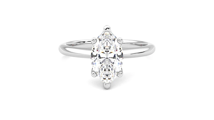 Taylor & Hart Grace Marquise Engagement Ring 360 detail 01
