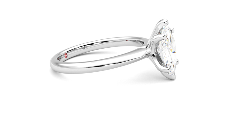Taylor & Hart Grace Marquise Engagement Ring 360 degree image 8
