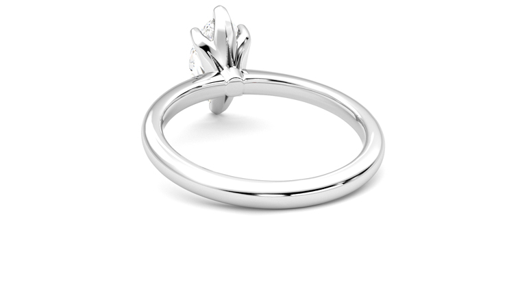 Taylor & Hart Grace Marquise Engagement Ring 360 degree image 16