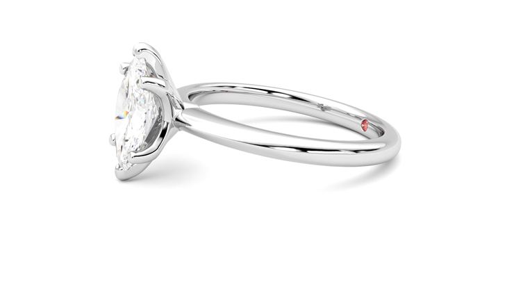 Taylor & Hart Grace Marquise Engagement Ring 360 degree image 22