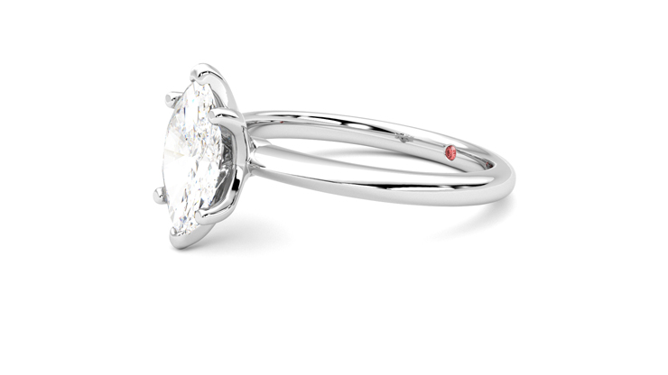 Taylor & Hart Grace Marquise Engagement Ring 360 degree image 23