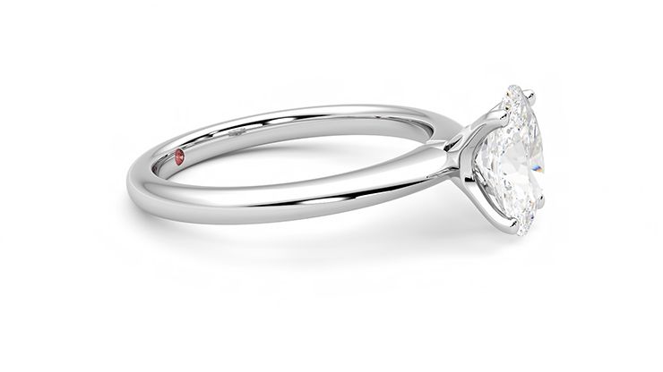 Taylor & Hart Grace Oval Engagement Ring 360 degree image 8