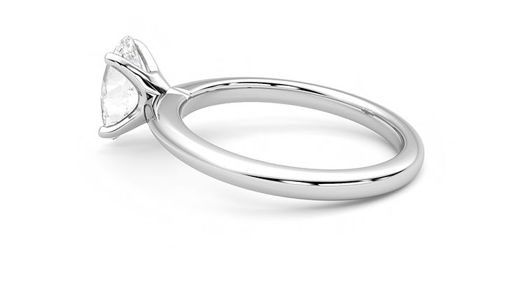 Taylor & Hart Grace Oval Engagement Ring 360 degree image 19