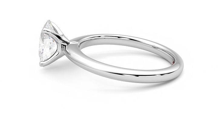 Taylor & Hart Grace Oval Engagement Ring 360 degree image 20