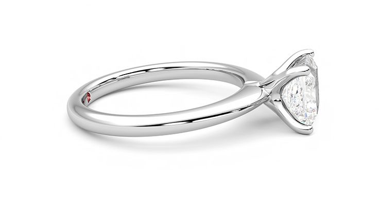 Taylor & Hart Grace Princess Engagement Ring 360 degree image 9