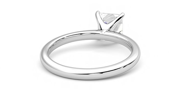 Taylor & Hart Grace Princess Engagement Ring 360 degree image 14